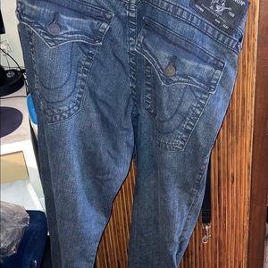 Men’s straight jeans true religion size 33